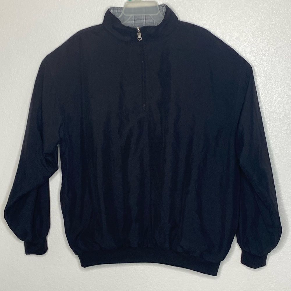 ANTIGUA Men’s Reversible 1/4 Zip Pullover Sweatshirt Size L